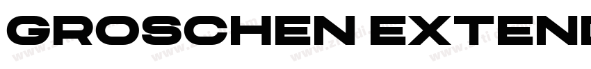 Groschen Extended字体转换